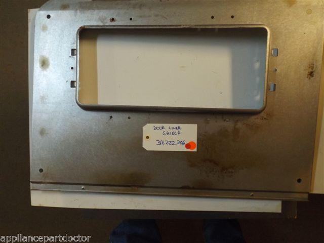 KENMORE STOVE 316222706 DOOR LINER SHIELD used KENMORE STOVE 316222706 DOOR LINER SHIELD used